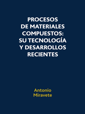 cover image of Procesos de materiales compuestos